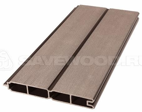 Заборный профиль из ДПК Savewood SW Agger матовый терракот купить в Брянске