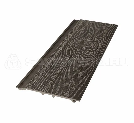 Сайдинг из дпк savewood sw-cedrus тангенциальный распил темно-коричневый купить в Брянске
