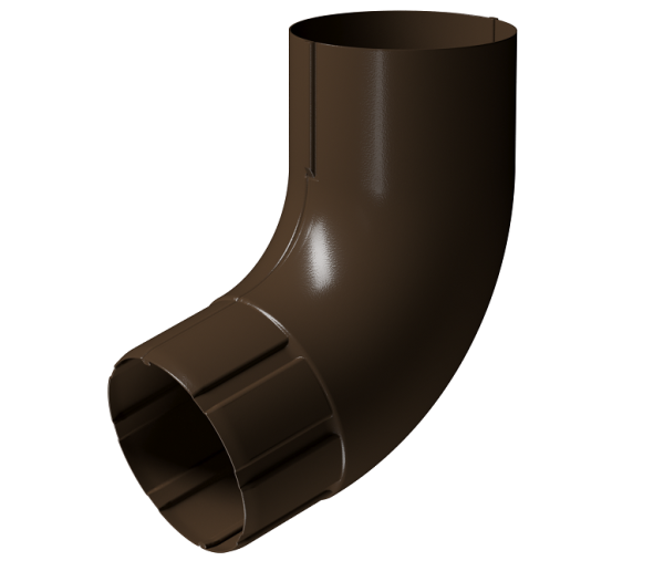 Колено 72° D90 Döcke STAL PREMIUM Каштан, (RAL 8017) купить в Брянске
