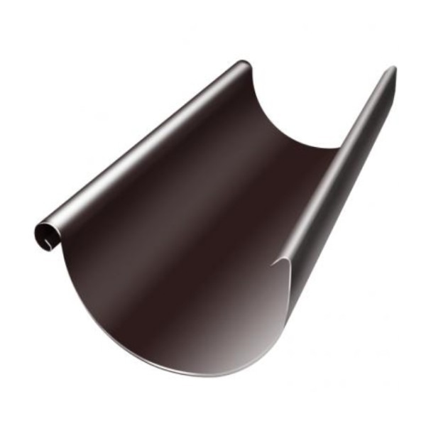 Водосток Grand Line 150x100 – Желоб 3м RAL 8017 купить в Брянске