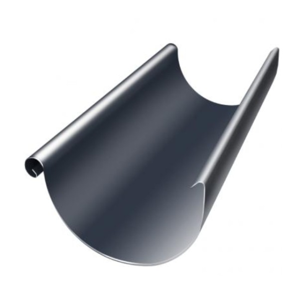 Водосток Grand Line 125x90 – Желоб 3м RAL 7024 купить в Брянске