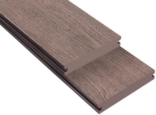 Террасная доска ДПК Outdoor 3D полнотелая NEVADA/CALIFORNIA BROWN коричневая микс купить в Брянске