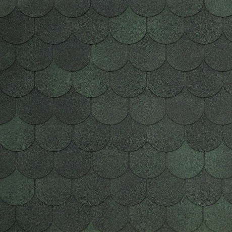 Гибкая черепица Tegola ASSISI verde 473 купить в Брянске