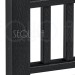 Комплект крышка/юбка для столба SEQUOIA BLACK купить в Брянске