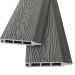 Заборная панель шип-паз EasyDecking Wood-Х 146х20 Серый купить в Брянске