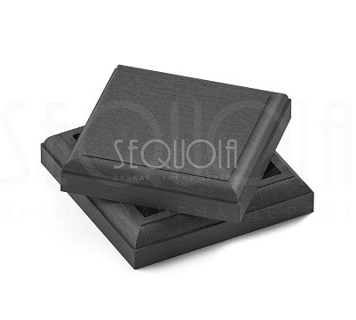 Комплект крышка/юбка для столба SEQUOIA GRAY купить в Брянске