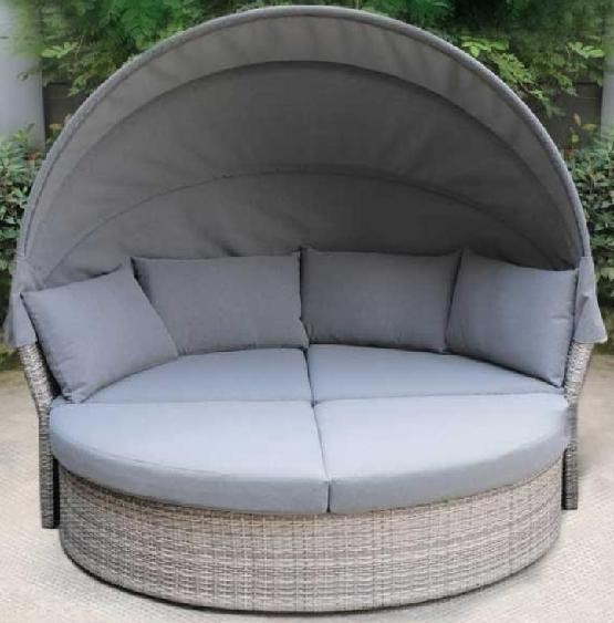 Диван-Трансформер AFINA плетеный из иск. ротанга AFM-325G Grey купить в Брянске