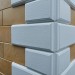 Угол Наружный к Фасадным Термопанелям Доломит Дагестанский Камень 400 мм Белый купить в Брянске