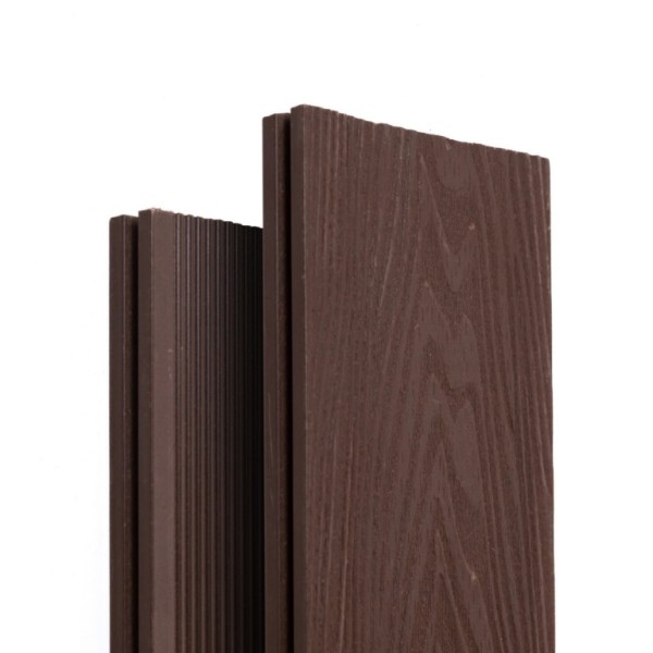 Террасная доска Ecodecking Экстра 3D полнотелая Графит купить в Брянске