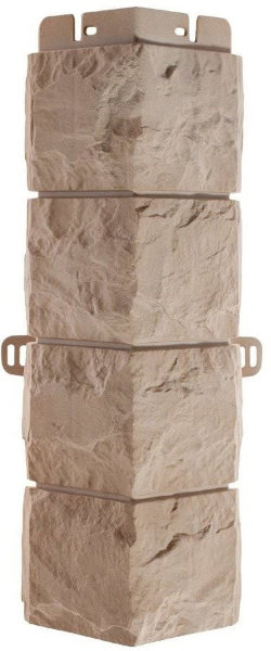 Фасадная панель Наружный угол фагот (талдомский), 0,45 х 0,13м (н) купить в Брянске