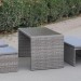 Диван-Трансформер AFINA плетеный из иск. ротанга S330G-W78 Grey купить в Брянске