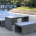 Диван-Трансформер AFINA плетеный из иск. ротанга S330G-W78 Grey купить в Брянске
