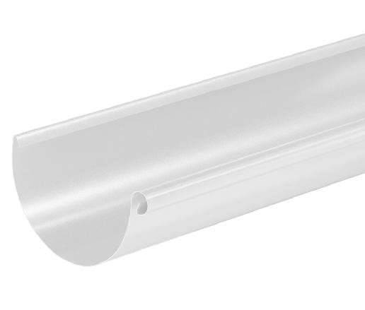Водосток Aquasistem, система 125x90 - Водосточный желоб 3.00м RAL 9003 Белый купить в Брянске