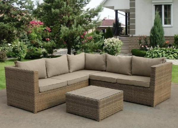 Комплект мебели AFINA плетеной из иск. ротанга YR825B Beige купить в Брянске