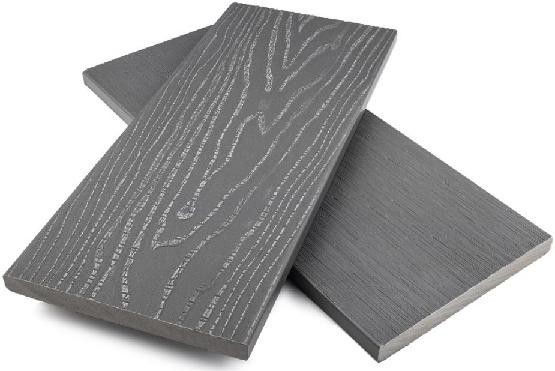 Заборная доска ДПК полнотелая NanoWood Серый купить в Брянске