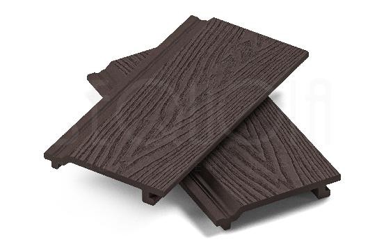 Доска фасадная ДПК 3D SEQUOIA Evolution WOOD BROWN купить в Брянске