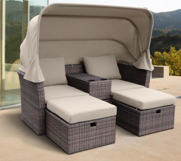 Комплект мебели AFINA плетеной из иск. ротанга AFM-330B Brown купить в Брянске