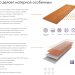 Фибросайдинг DECOVER 3600 x 190 x 8 мм Silver купить в Брянске