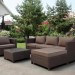 Комплект мебели AFINA плетеной из иск. ротанга YR821A Brown/Beige купить в Брянске
