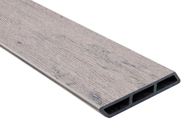 Доска Ромбус 3D ДПК Outdoor STORM GREY серая микс купить в Брянске