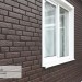 Фасадная панель Ю-Пласт Стоун Хаус Кирпич Коричневый купить в Брянске