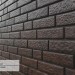 Фасадная панель Ю-Пласт Стоун Хаус Кирпич Коричневый купить в Брянске