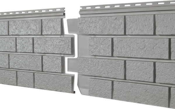 Фасадная панель Ю-пласт Стоун Хаус S-Lock Клинкер Нордик дым купить в Брянске