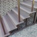 Ступень ДПК Outdoor Havana/Вельвет полнотелая серая  микс купить в Брянске