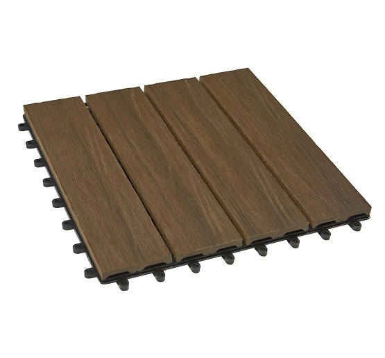 Садовый паркет дпк CM Garden Modern, 300х300 мм, PATINA BROWN (Патина коричневый) купить в Брянске
