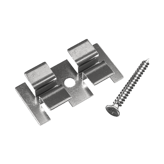 Клипса с саморезом, Grinder шовный монтаж 5 mm купить в Брянске