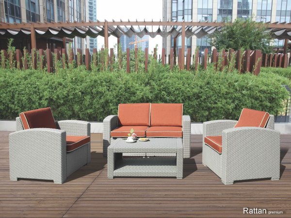 Уличные диваны и кресла коллекции Rattan Premium 4 купить в Брянске