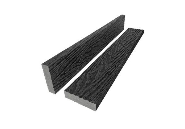 Брус лавочный 3D-тиснение 20х80 Графит купить в Брянске