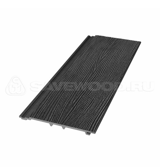 Сайдинг из дпк savewood sw-cedrus радиальный распил черный купить в Брянске