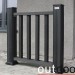 Ограждение из ДПК Outdoor Классик 3D STORM чёрный купить в Брянске