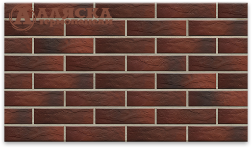 Фасадные Термопанели Аляска Cherry Rustic купить в Брянске