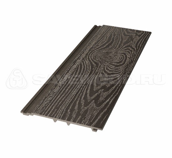 Сайдинг из дпк savewood sw-cedrus тангенциальный распил темно-коричневый купить в Брянске