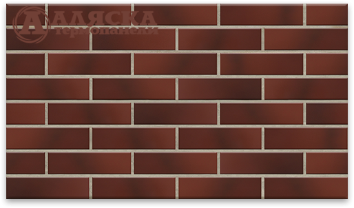 Фасадные Термопанели Аляска Cherry Glatt купить в Брянске