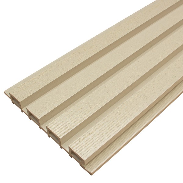 Фасадная доска из ДПК Faynag Wood Рейка Слоновая кость купить в Брянске