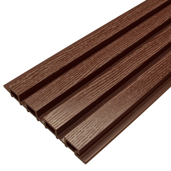 Фасадная доска из ДПК Faynag Wood Рейка Шоколад купить в Брянске