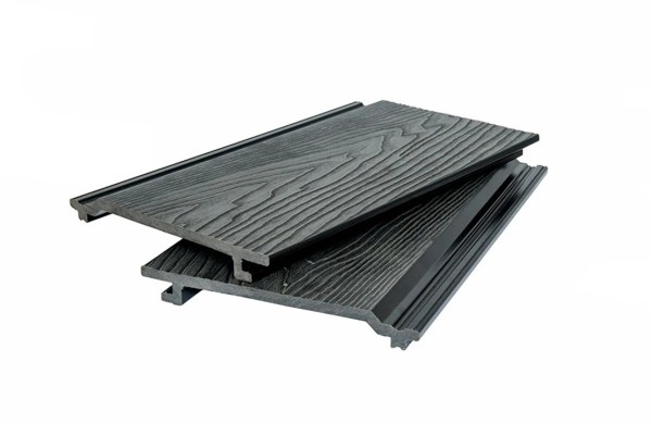 Фасадная доска 3D WOOD BRUSHING, чёрный купить в Брянске