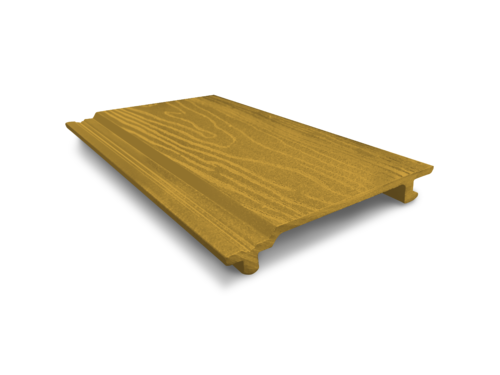 Фасадная панель  из ДПК ECODECKING Желтый купить в Брянске