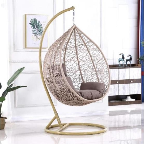 Кресло Подвесное из искусственного ротанга AFM-169A-XLB Beige купить в Брянске