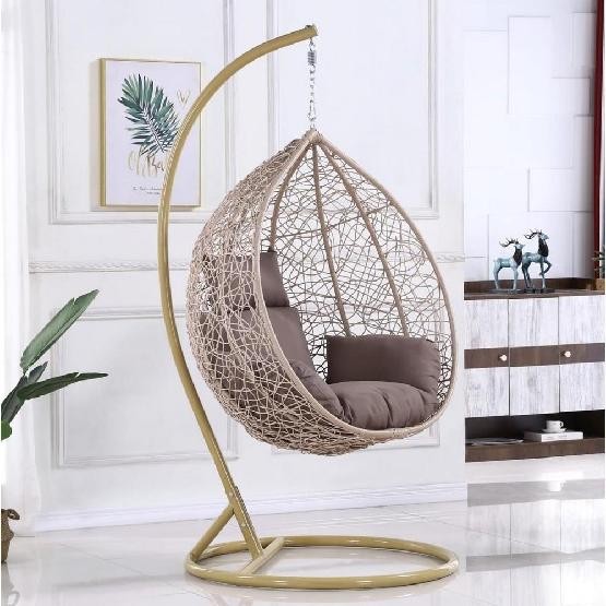 Кресло Подвесное из искусственного ротанга AFM-169A-LB Beige купить в Брянске