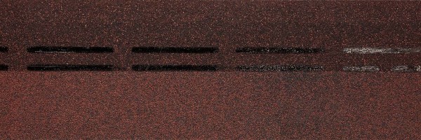 Коньково-карнизная черепица Docke Standard, красный купить в Брянске
