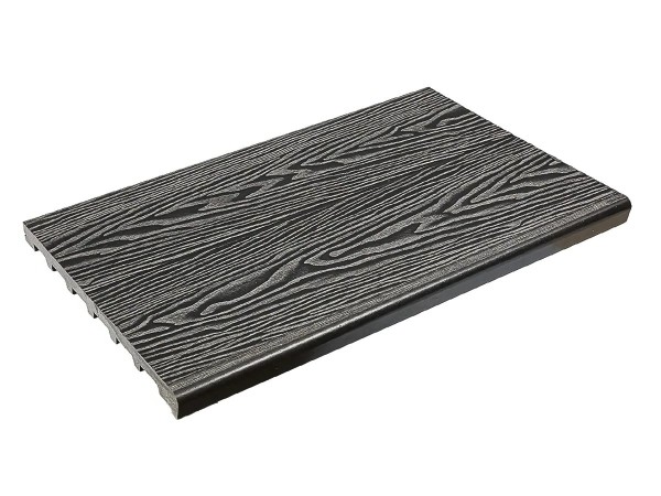 Ступень полнотелая из ДПК Deckart Step 3D Графит купить в Брянске