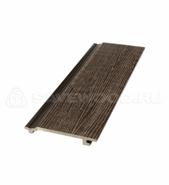 Сайдинг из дпк savewood sw-sorbus радиальный распил темно-коричневый купить в Брянске