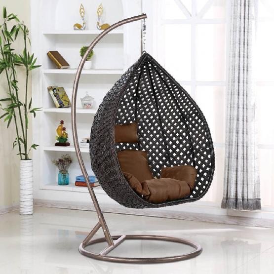 Кресло Подвесное из искусственного ротанга AFM-250B-L Brown купить в Брянске