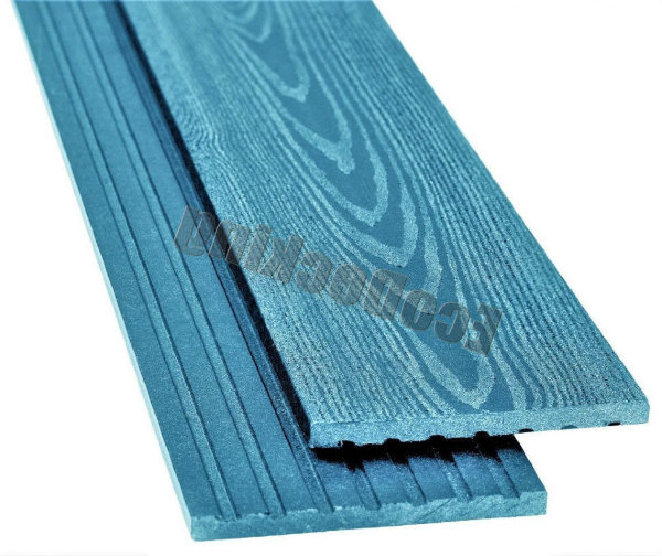 Заборная доска   из ДПК ECODECKING Лазурь купить в Брянске