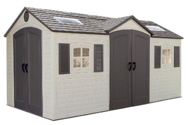 Сарай пластиковый LifeTime 15x8 DD купить в Брянске