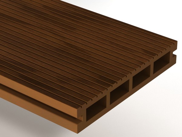 Террасная доска из ДПК WOODVEX Expert Тик купить в Брянске